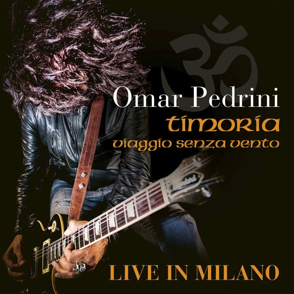 Omar Pedrini in Viaggio Senza Vento Omar dopo 25 anni riporta sul palco il concept album dei Timoria. Copertina, quarta di copertina e alcune foto all'interno sono state scattate da me.