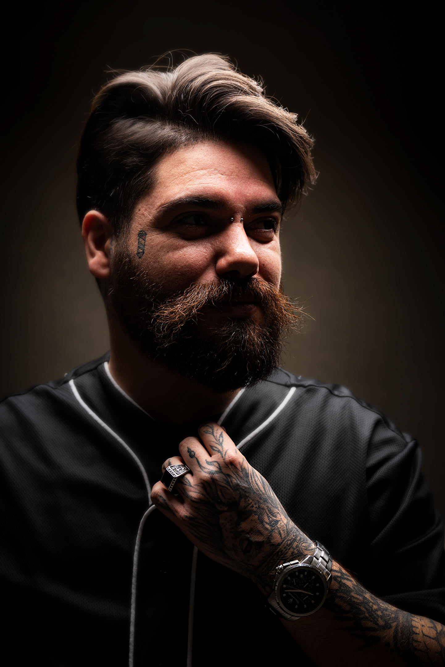 Ritratto maschile del progetto fotografico Storie di sé a Padova